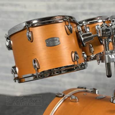 Yamaha Tour Custom Maple 4pc Drum Set 20/10/12/14 Caramel Satin image 3