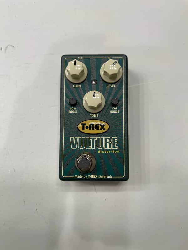 T-Rex Engineering Vulture Distortion Booster Guitar Effect Pedal + Original Box image 1