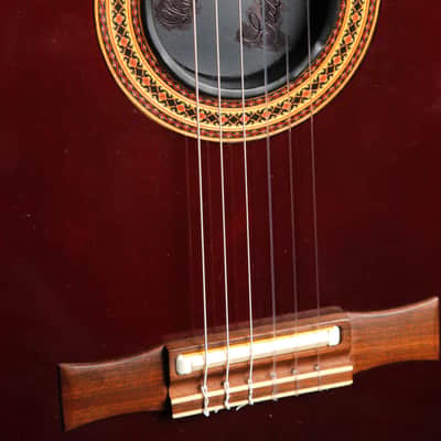 Gibson Chet Atkins CE Wine Red Nylon String Guitar 1993 Pre-Owned image 6