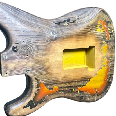 SRV Stratocaster Body Aged Nitro Relic Stevie Ray Vaughan Number One Fits Fender MJT Nash image 6