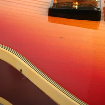 1981 Gibson Les Paul Custom Cherry Sunburst Left Handed 81171001 image 14