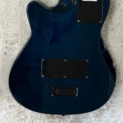 Godin Multiac Nylon Deluxe Acoustic Electric Oceanburst Guitar w/Gig Bag image 6