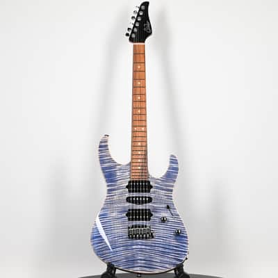 Suhr Modern Plus Electric Guitar- Trans Blue Denim/ Slate 2026 (93372) image 2