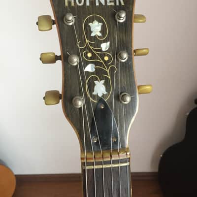 Hofner 4571/E3 Verythin GUITAR 1965-1966 Cherry image 5
