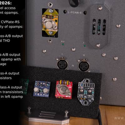 Immagine CVPA CVPlate-RS Solid-State Analog Stereo Plate Reverb - Remote Control - Stereo Drive - PREORDER - 2