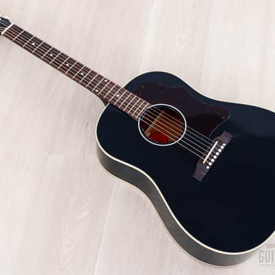 2024 Gibson ‘50s J-45 Original Dreadnought Acoustic Guitar Ebony, Mint w/ Case, Tags image 12