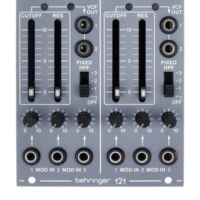 Behringer 121 Dual VCF Eurorack Synthesizer Module image 3