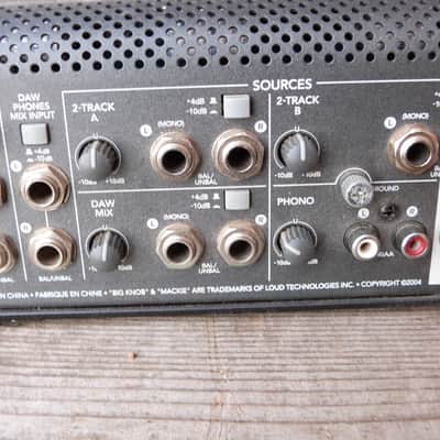 Mackie Big Knob studio command system imagen 5