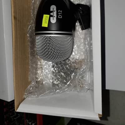 CAD D12 Cardioid Dynamic Bass Drum Mic NIB- Black image 2