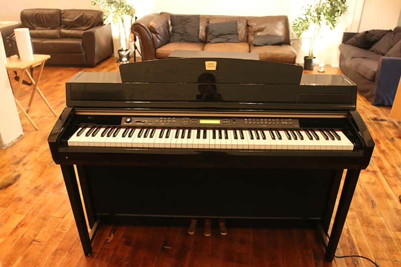 Yamaha Clavinova CLP 280 PE 2005 Black Polished | Reverb