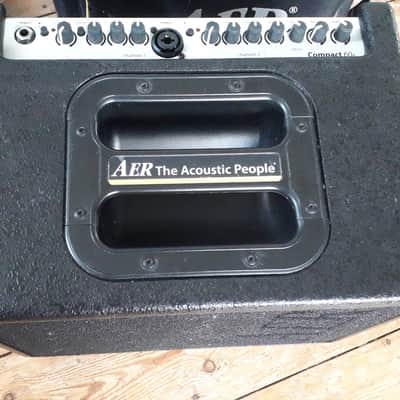 AER Compact 60/4 60-Watt 1x8" Acoustic Guitar Combo 2020s - Black image 2