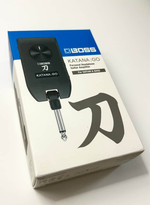 Boss Katana Go Personal Headphone Guitar Amplifier V1 Black image 1