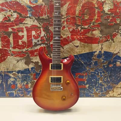 Paul Reed Smith Custom 24 cherry pre factory '91 cherry Sunburst byrds & sweet switch image 3
