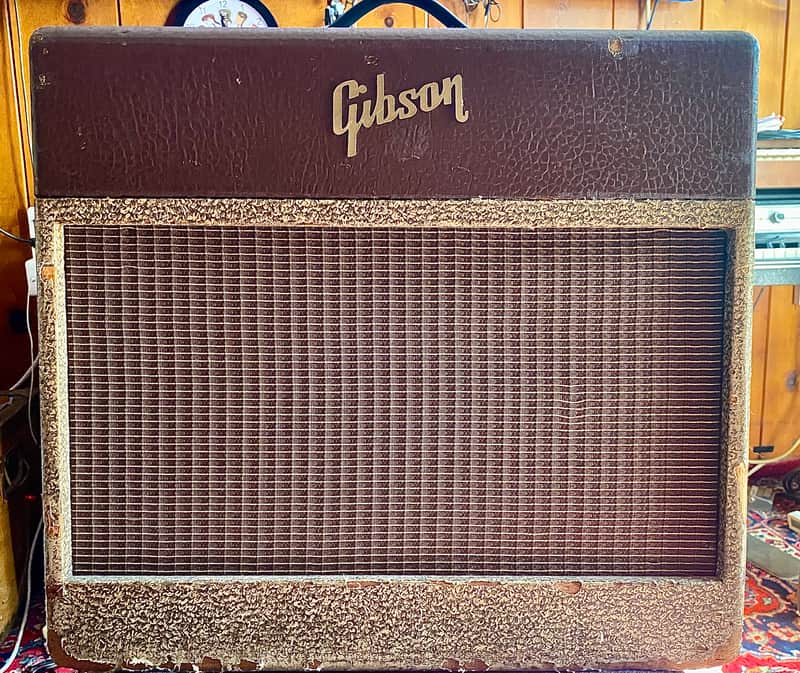 Gibson GA-40 Les Paul 15-Watt 1x12" Guitar Combo 1954 - 1957 - Two-Tone Brown image 1