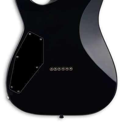 ESP E-II M-II HT Mercury Blue Burst w/Case (B Stock) image 2