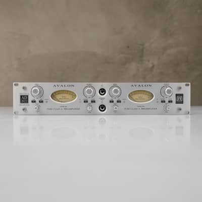 Avalon AD 2022 Dual Preamplifier w/ Power Supply w/ Mogami Gold Cables #58642 image 1