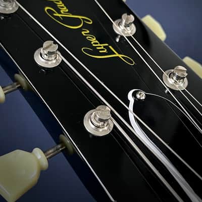 Burny RLG 59 VH-1 PU The Revival 1988~1994 BLK Les Paul Std. FERNANDES MIJ Japan vintage image 9