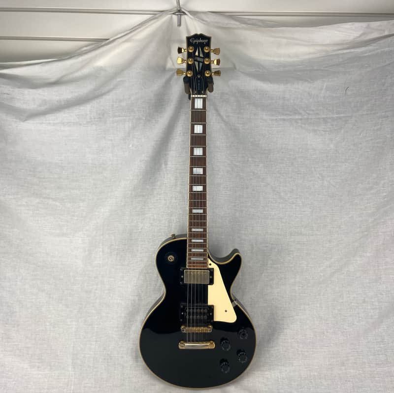Epiphone Les Paul Custom 80s - Black | Reverb