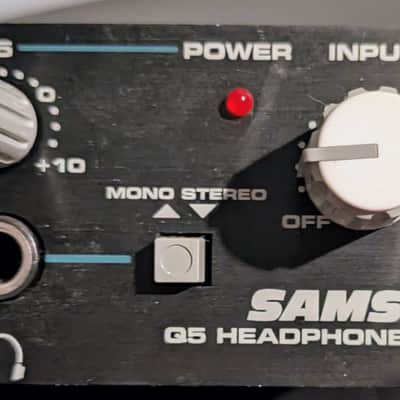 Samson Q5 Headphone Amplifier - Black image 6