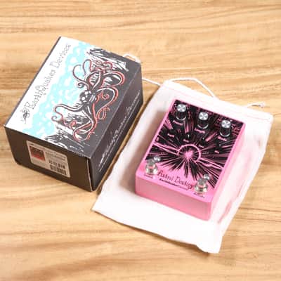 EarthQuaker Devices Astral Destiny Octal Octave Reverberation Odyssey 2021 - Present - Black on Pink image 9