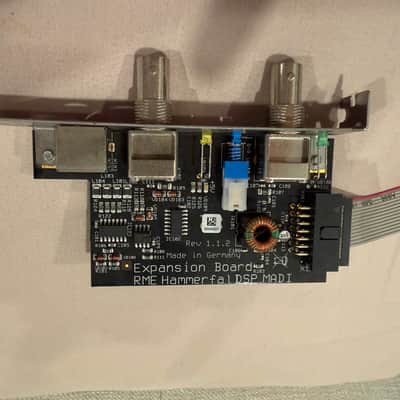 RME HDSPe MADI PCIe Card + Word Clock/MIDI Expansion Board – Untested Since 2016 image 4