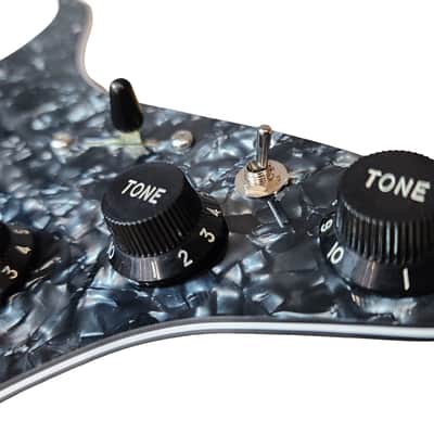 Carparelli 9-Way Strat Wiring Mod – Fully Loaded Pickguard, Vintage Single Coils, CTS Pots image 5