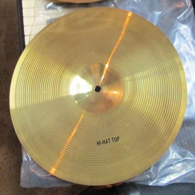 Stagg CX series 13" Medium Hi-Hat Cymbals (Pair) 2020s NOS image 4