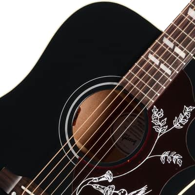 Gibson Hummingbird Special Satin Ebony - Acoustic Guitar image 3