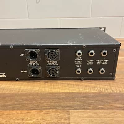 TC Electronic TC 2240 HS High Sensitivity 2-Channel Parametric Equalizer / Preamplifier 1990s - Black image 5