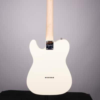 Squier Affinity Series Telecaster Thinline Electric Guitar - Olympic White image 4