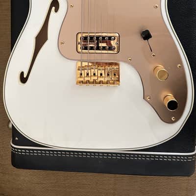 Fender Telecaster Thinline Super Deluxe 2012 - Olympic White image 3