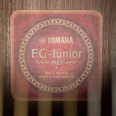 Yamaha JR2S 3/4 Scale Acoustic Guitar - Natural with Gig Bag image 14