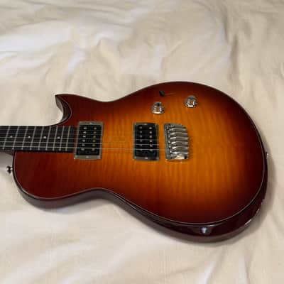 2007 Taylor SB1 Standard Electric Guitar - Flame Maple Top - Made in USA - Aged Cherry Sunburst - Free Pro Setup image 5