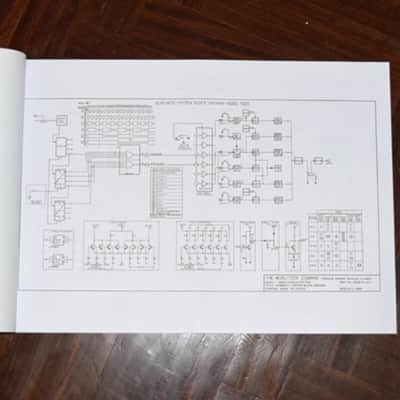 Wurlitzer 5020 Swingin' Rhythm Service manual repair Schematic diagrams Vintage technical manual - Analog Drum Machine image 2