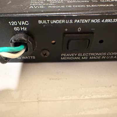 Peavey Rockmaster tube preamp Late 80’s early 90’s - Black image 11