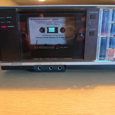 Luxman KX-101 2- Head "Suckface" Cassette Deck Full Fresh Service High Fidelity! image 5