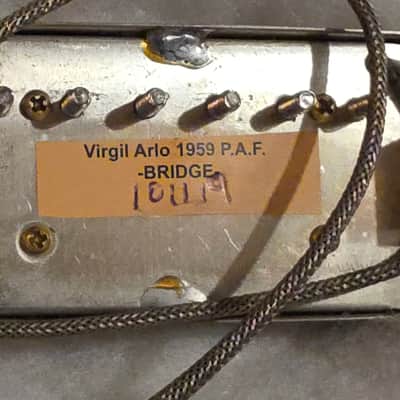 1959 Virgil Arlo "White Label" PAF Humbucker Pickups - Gibson Vintage StylePAF's image 2