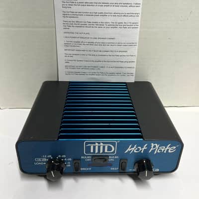 THD Hot Plate Power Reactive Attenuator 16 Ohm Blue Volume Control Load Box Amp Power Soak w with Manual image 4