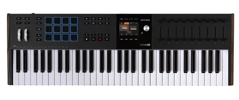 Arturia KeyLab 61 mk3 Black — 61 Key USB MIDI Keyboard Controller with Analog Lab Pro Software Included image 1