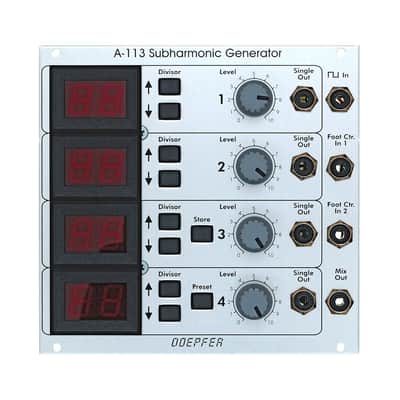 Doepfer A-113 Eurorack Subharmonic Generator Module image 1