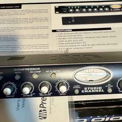 PreSonus Studio Channel Class-A Vacuum Tube Channel Strip | Reverb