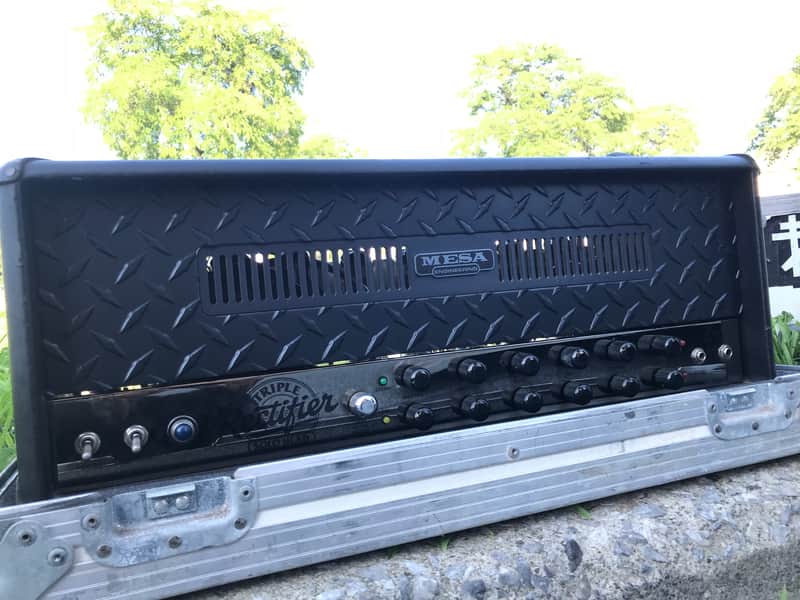 Mesa Boogie Triple Rec Rev F CHROME CHASIS image 1