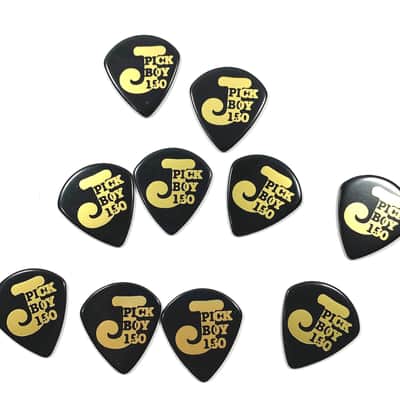 Pickboy Guitar Picks 10 Pack Celluloid Jazz Size 1.50mm Extra Heavy image 1