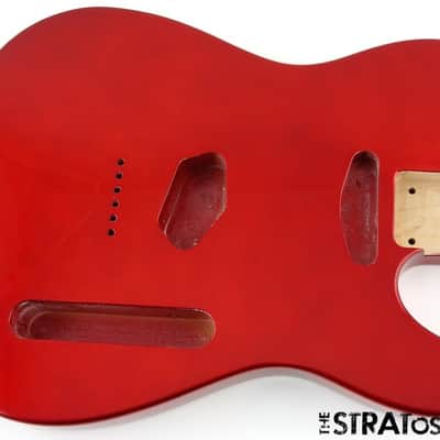 NEW Replacement BODY for Fender Telecaster Tele, Alder, Metallic Red image 1