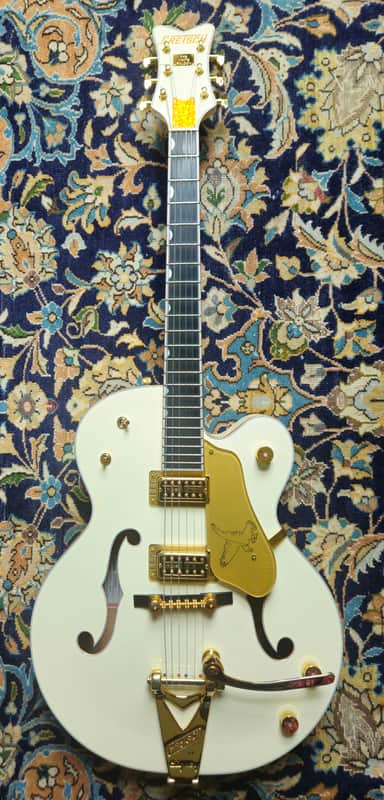 Gretsch White Falcon 6136T-59 Vintage Select Edition with Bigsby, Vintage White, Nitrocellulose Finish image 1