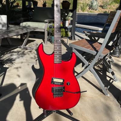 1985 Kramer JK-1000 Electric Guitar ("Japanese Baretta") Banana Hockey Stick - Excellent Condition image 10