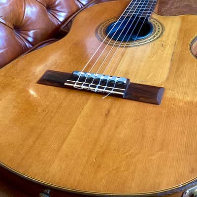 Vintage 1982 Gibson Chet Atkins Classical A/E w/Peerless Case image 2