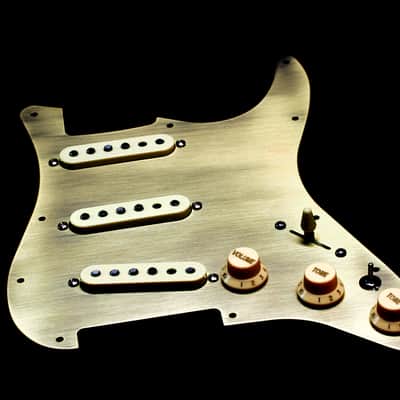 Carparelli 9-Way Strat Wiring Mod – Fully Loaded Pickguard, Vintage Single Coils, CTS Pots image 6