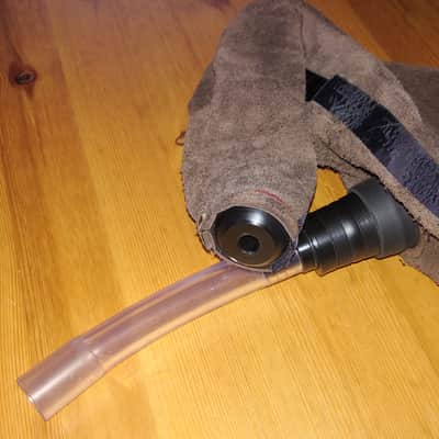 Parts for Uilleann Pipes: 2x Bellows + 1x Sheepskin Bag + Chanter + Reeds etc. image 12