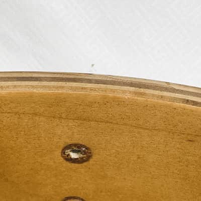 Ludwig 16" X 22" 81-83 6 Ply Maple White Cortex Bass Drum Shell B/O Badge #3084418 - LBDS-701-22-WC image 15